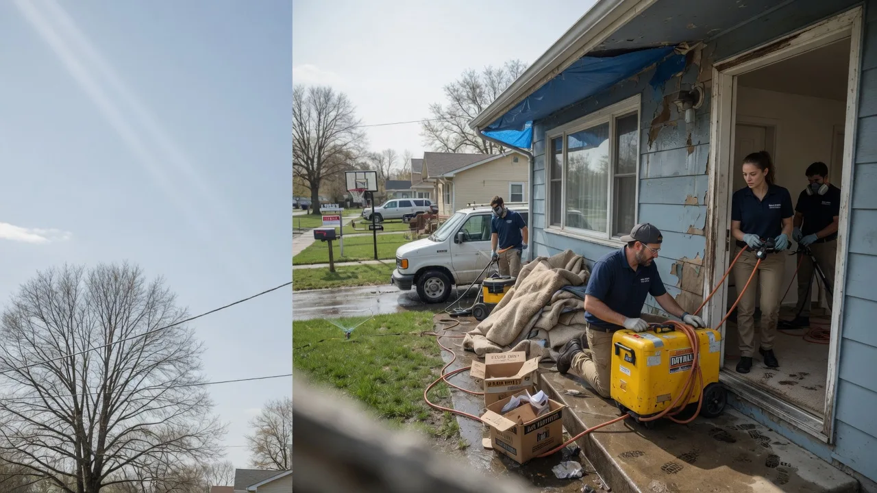 Basement Flood Cleanup in Anderson, IN near me